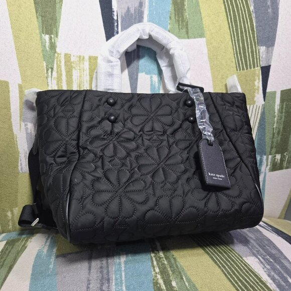 Kate Spade New York Tilly Quilted Small Tote Bag Woman's Handbag Crossbody - Picture 10 of 15